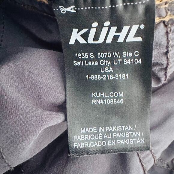 KUHL Born In The Mountains Drawstring Straight Jeans Women 10 Blue Denim Stretch - Picture 7 of 11